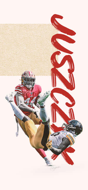 George Kittle — Vivo X500 Muurpapier