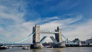 Geslote Toringbrug In Londen agtergrond — Pro Display XDR Muurpapier