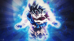 Gevegs Ultra Instink Goku — Ultra Instinct Goku Muurpapier
