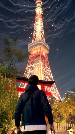 Ghostwire Tokiotoring Muurpapier — Ghostwire Tokyo Muurpapier