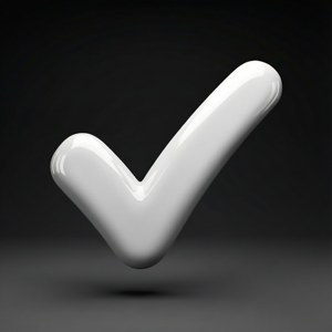 Realistiese glans wit regmerk met weerkaatsings. — Tecno Phantom V Flip Muurpapier