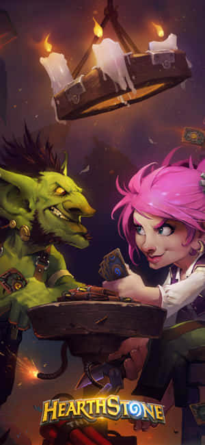 Iphone Xs Hearthstone-agtergrond — Vivo T4 Pro Muurpapier