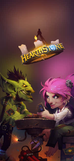 iPhone XS Hearthstone-agtergrond — Vivo T4 Lite Muurpapier