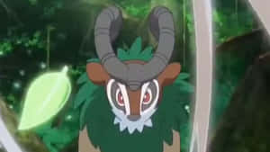 Gogoat in die Bos — Anime lessenaar Muurpapier