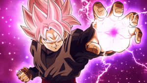 Goku Black - Die Ultimative Transformasie-Boef — Goku Swart Muurpapier