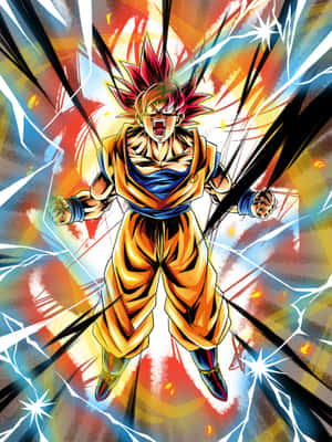 Goku Ultra Instink prente — iPad Pro 12.9 Muurpapier