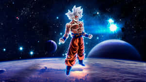 Goku Ultra Instinkt prente — Goku ultra instinct GIF Muurpapier