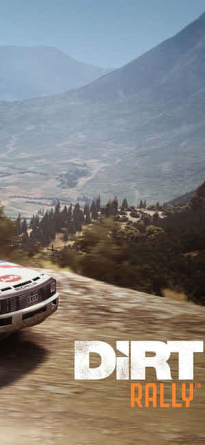 Iphone Xs Dirt Rally Agtergrond — Motorola Edge Muurpapier