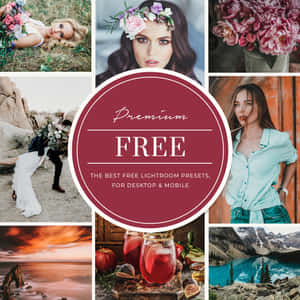 Lightroom Voorinstellings Prente — Blom esteties Muurpapier