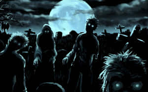 Griezelige Halloween Agtergrond — Grusige halloween Muurpapier
