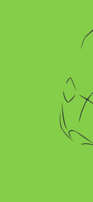 Groen Estetiese Minimalistiese Metapod-foon — Huawei nova Muurpapier