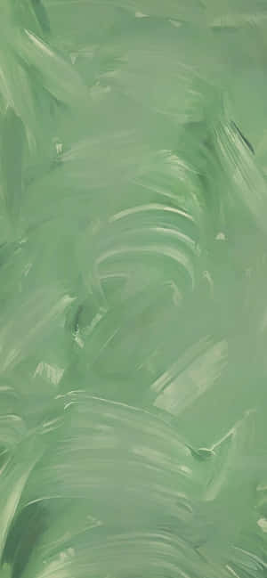 Groen Estetika agtergrond — iPhone 14 Plus Muurpapier