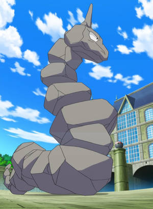 Groot Onix Voor Huis — Pokemon Foon Muurpapier