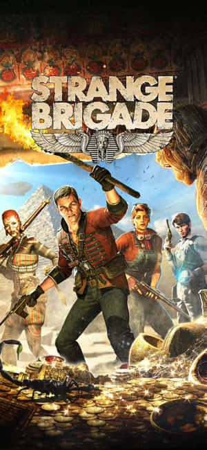 iPhone X Strange Brigade-agtergrond — Vivo T5 Pro Muurpapier