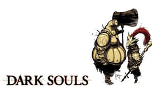 Gryp jou lot in die mitiese wêreld van Dark Souls — Donker siele Muurpapier