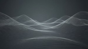 Abstrakte draadraam heuwels in grys estetika — Grys esteties Muurpapier