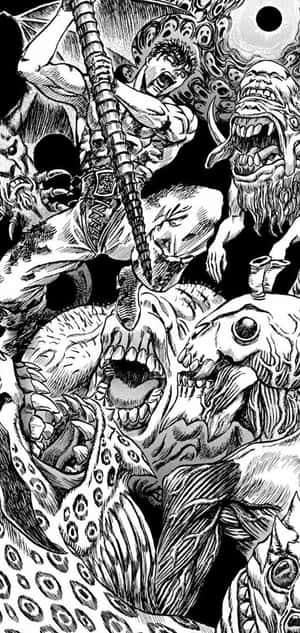 Berserk Manga — Xiaomi 17 Max Muurpapier