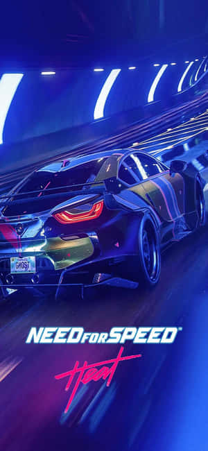 Iphone Xs Need For Speed Heat Agtergrond — Motorola Edge Muurpapier