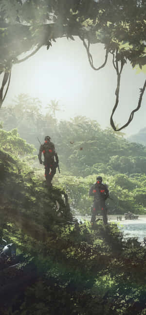 Iphone Xs Max Crysis Warhead Agtergrond — Vivo T5e Muurpapier