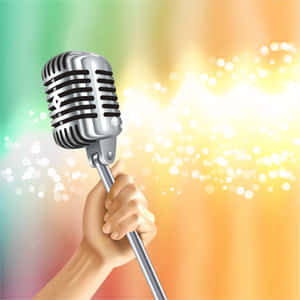 Karaoke Agtergrond — iPad Air 11 Muurpapier