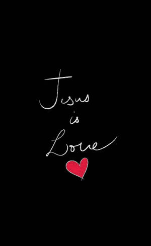 Hartikoon Ek Lief Jesus iPhone — Xiaomi Pad Mini Muurpapier