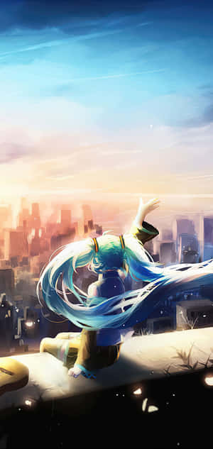 Hatsune Miku Foon — Xiaomi 18 Pro Max Muurpapier