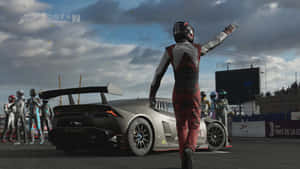 HD Forza Motorsport 7 Agtergrond — Lamborghini Muurpapier
