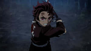 Demon Slayer prente — Demon slayer tanjiro Muurpapier
