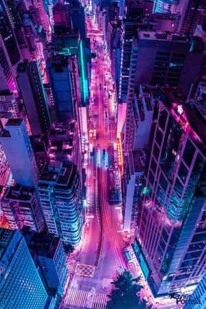 Neon-estetiese prente — Neon Muurpapier