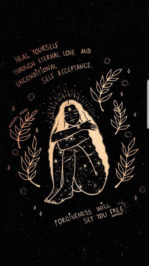 Helende Geestelike Estetika — Spirituele Estetiek Muurpapier