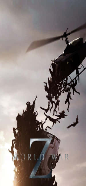 Iphone Xs Max World War Z Agtergrond — iPhone 16 Pro Max Muurpapier