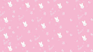 Hierdie sagte, kawaii-geïnspireerde pienk agtergrond sal jou toestel warm en oulik laat voel! — Kawaii pienk Muurpapier