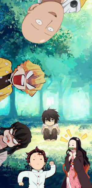 Snaakse Anime-agtergrond — Snaaks Anime Muurpapier