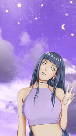 Hinata Uzumaki — Naruto Muurpapier