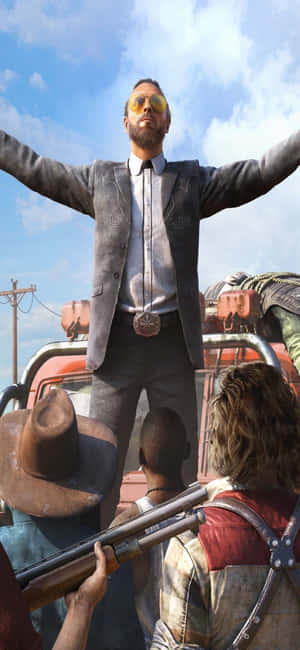 Iphone X Far Cry 3 Agtergrond — Dagbreek Muurpapier