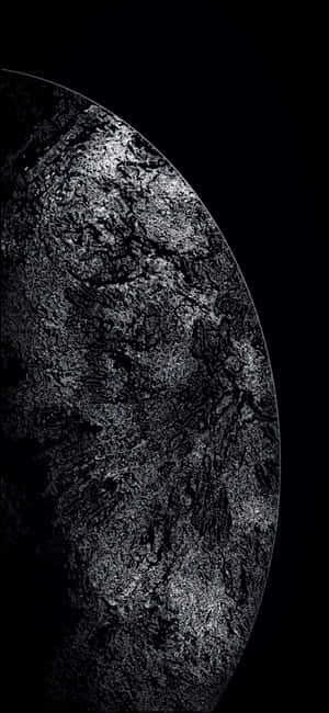 Swart Glans Agtergrond — iPhone 13 Pro Max Muurpapier