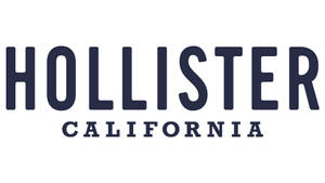 Hollister minimalistiese skoon logo-agtergrond — 16:9 Muurpapier