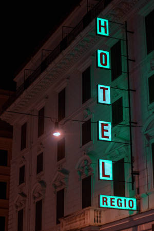 Hotel Regio-teken-agtergrond — Dowwe Muurpapier