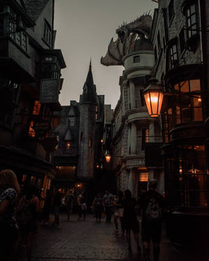 HP Strate-estetika — Estetiese harrie potter Muurpapier
