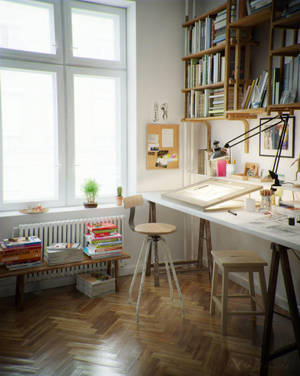 Huis Ontwerp Area muurpapier — 4:5 Muurpapier