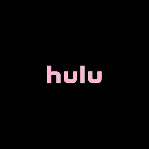 Hulu Pienk Logo-agtergrond — Battery Saving Muurpapier