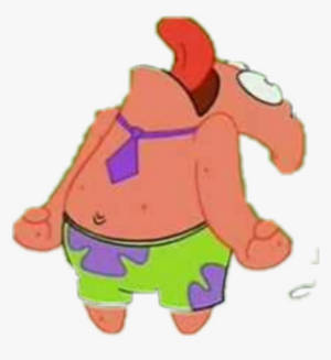 Humoristiese Patrick Star Meme-profielprent — Honor Magic V Muurpapier
