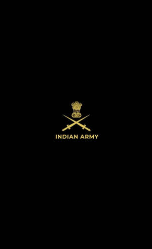 Indiese Weermag-logo Minimalisties — Galaxy Tab Active5 Pro Muurpapier