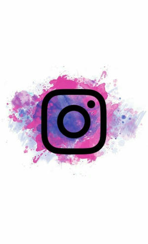 Instagram waterverf kuns muurpapier — Galaxy Tab S9 Muurpapier