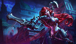 LOL Katarina 4k speletjie muurpapier — 4K Gaming Muurpapier