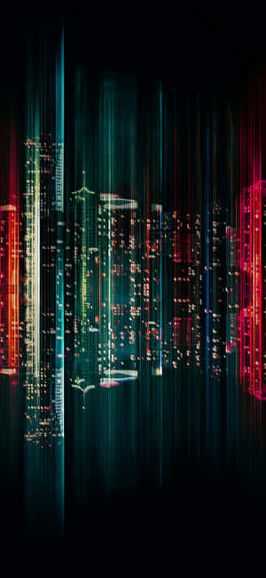 Dark City Agtergrond — iPhone 17 Pro Max Muurpapier