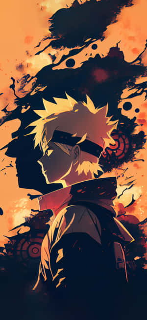 Naruto agtergrond — Xiaomi Civi 4 Pro Muurpapier