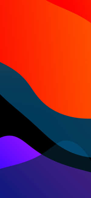 iOS 13-agtergrond — ZTE Blade V80 Pro Muurpapier