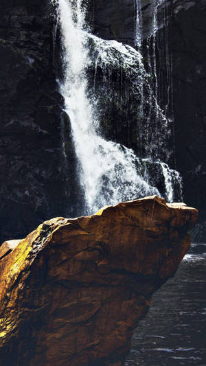 Iphone 12 Pro Max Watervalle muurpapier — iPhone 12 Pro Max Muurpapier