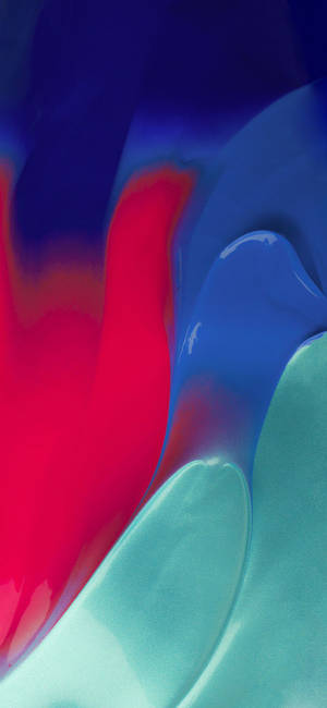 Iphone 13 abstract rooi verf agtergrond — iPhone 13 Muurpapier